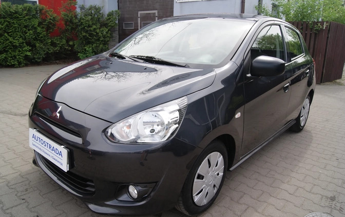 Mitsubishi Space Star cena 23900 przebieg: 80367, rok produkcji 2014 z Pilzno małe 379